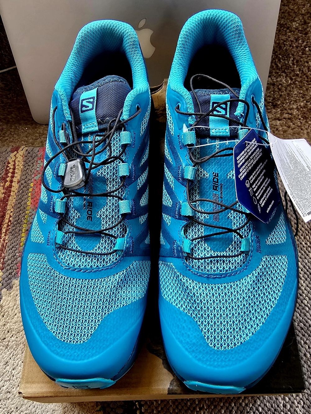 Salomon Sense Ride Trail Running Shoes Womens Size 9 - Picture 3 of 7